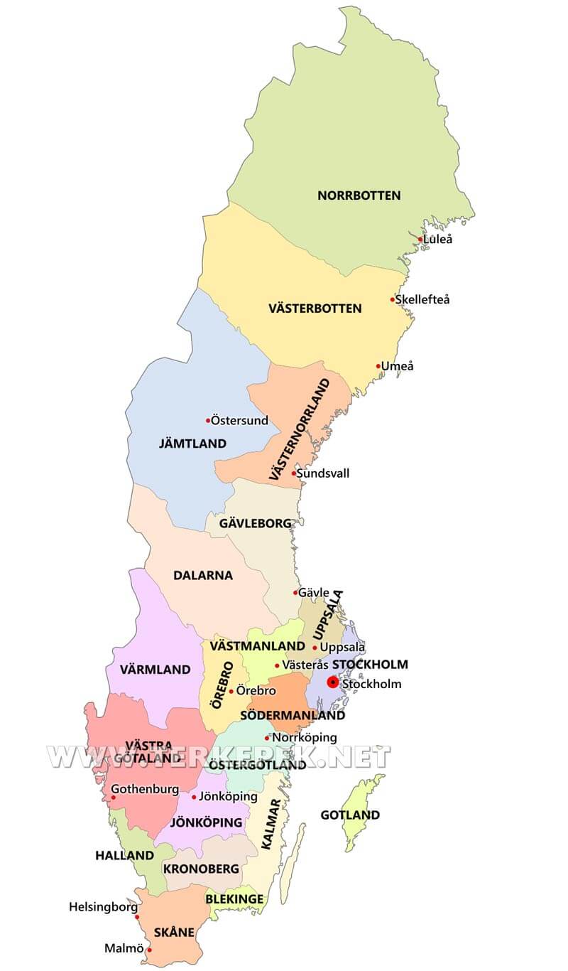 svédország térkép Svédország térképek svédország térkép