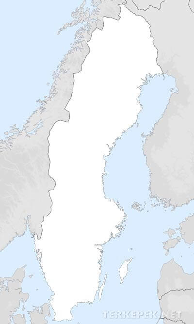 Svédország vaktérkép